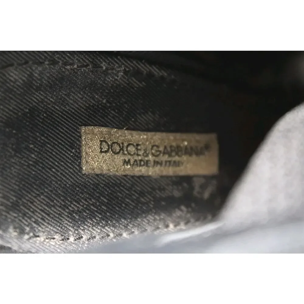 Sale❗️Dolce & Gabbana Italy Made Suede Mesh Peep Toe Stiletto Ankle Boots - Picture 8 of 16